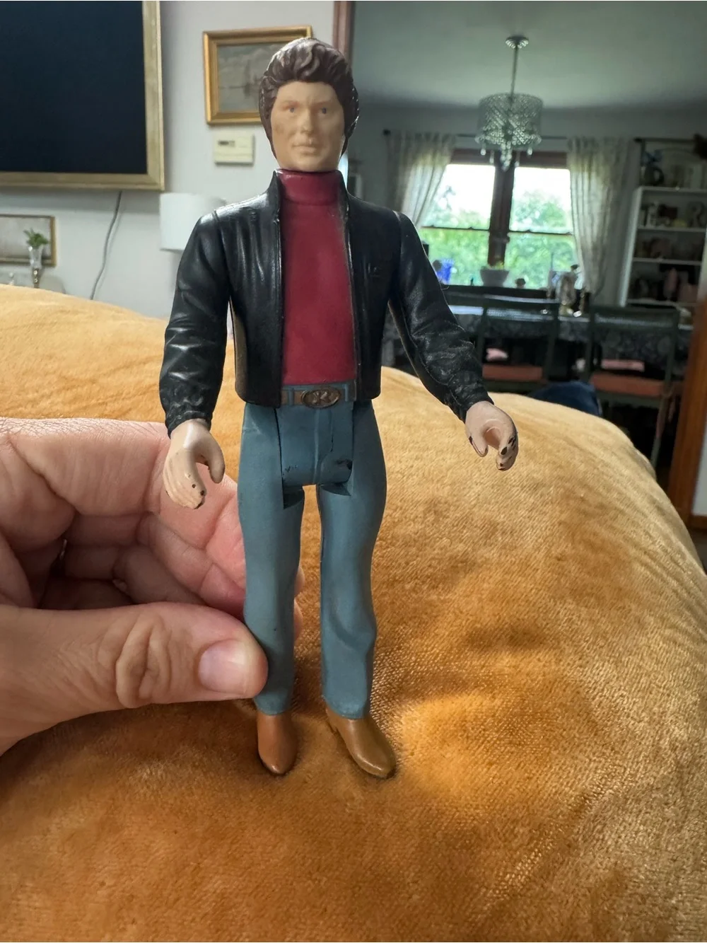 Vintage David Hasslehoff Action Figure from Night Rider